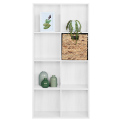 Regál, bílá, SANDE