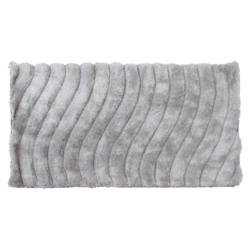 Koberec, bílošedá, 80x150, SELMA