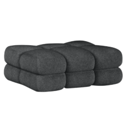 Taburet, tmavě šedá, TOLLO