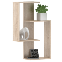 Závěsná police, dub sonoma, VALPA