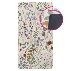 Koupelnová předložka, krémová/květinový vzor, 40x60, VIMAL TYP 1