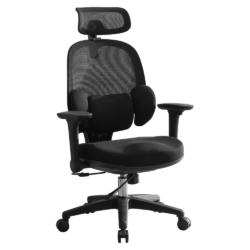 Kancelářské křeslo, černá, ABRAMO