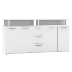 Komoda, bílá, ALBI