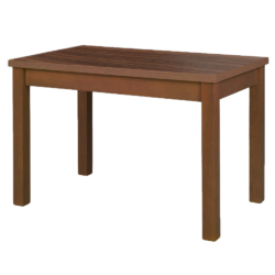 Jídelní stůl, bronz hnědý, 120x70 cm, ARDEN