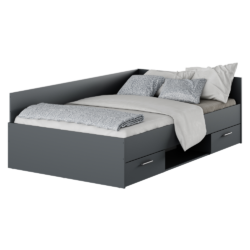 Postel, 120x200, grafit, BOAT