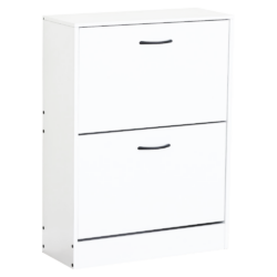 Botník, 2-řadý, bílá, BOTNIX