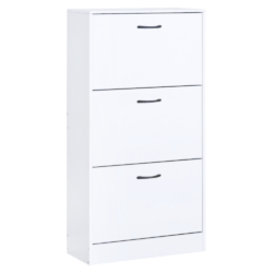 Botník, 3-řadý, bílá, BOTORIA