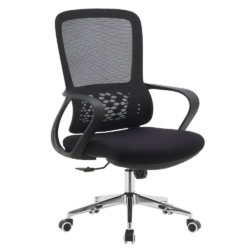 Kancelářské křeslo, černá, FOSTER TYP 2