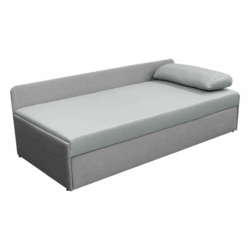 Rozkládací válenda, mentolová/světle šedá, JALEN