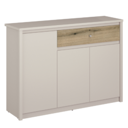 Komoda, kašmír/dub evoke, KAROS 3D1S