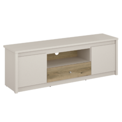 TV stolek, kašmír/dub evoke, KAROS 2D1S