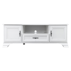 TV stolek, alpská bílá, KENTAK RTV2D1S