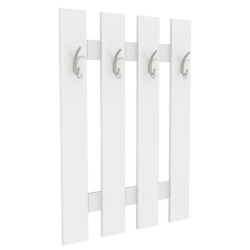 Věšáková stěna, bílá, KORADO NEW KV11