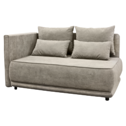 Rozkládací pohovka, béžovošedá Taupe, levá, LIAMI