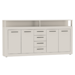 Kombinovaná komoda, kašmír, LUNYSA 2 NEW