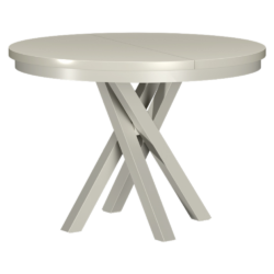 Jídelní rozkládací stůl, kašmír, 100-140x75 cm, MAULI