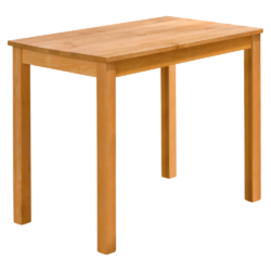 Jídelní stůl, olše, dřevo, 100x60 cm, MONAN VI