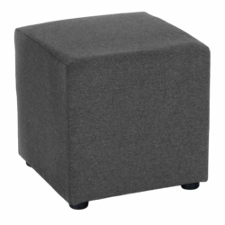 Taburet, látka Savana, šedá, REGOR