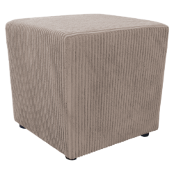 Taburet, látka Lincoln, světle hnědá, REGORY