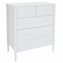 Komoda, bílá, TEANA