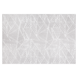 Koberec, šedá/vzor, 200x285, TORIS TYP 1