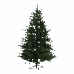 3D vánoční stromek s kovovým stojanem, 210 cm, TRISY