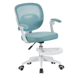 Otočná židle, neomint/bílá, TRIXI TYP 1