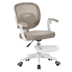 Otočná židle, béžová/bílá, TRIXI TYP 1