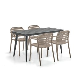 Stylový nábytkový set z bezúdržbových materiálů