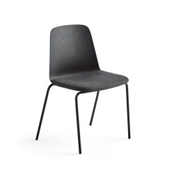 Elegantní stohovatelná židle s robustní konstrukcí. Hodí se jak do zasedacích místností