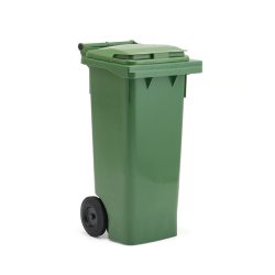 Odpadková nádoba na kolečkách splňující EU normu DIN-EN 840. Má dvě kola a široké držadlo.Odpadková nádoba vyrobená z velice odolného HDPE plastu. <br /> <br />S popelnicí lze díky držadlu a dvěma kolům velice snadno manipulovat. <br /> <br />Snadno se vyprazdňuje. Je navržena podle EU normy DIN-EN 840