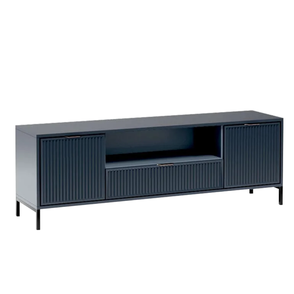 TV stolek, indigo modrá, STYLE LS 4