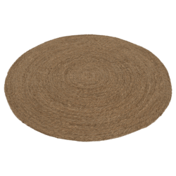 Kulatý koberec, přírodní, mořská tráva, 120 cm, ULAND