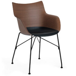 Kartell designové jídelní židle Q/Wood