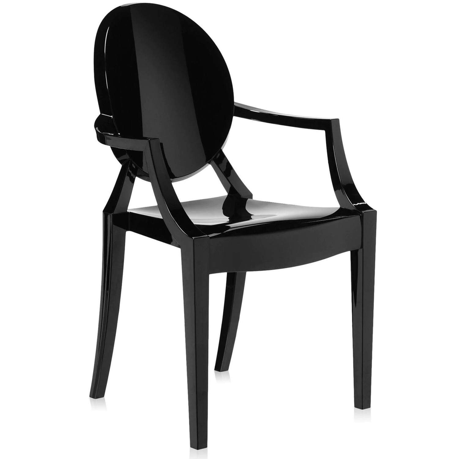 Kartell designové židle Louis Ghost