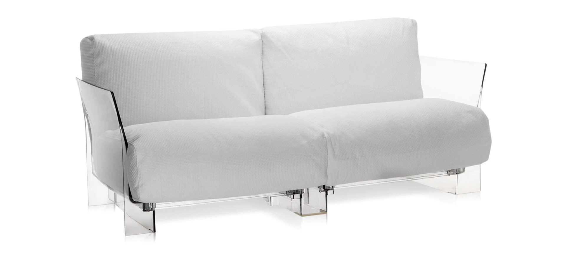 Kartell designové zahradní sedačky Pop Outdoor (šířka 167 cm)
