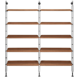 Kartell designové knihovny Adam Wood 10 Shelves