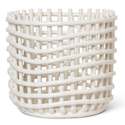 Ferm Living designové úložné koše Ceramic Basket L