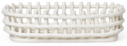 Ferm Living designové úložné koše Ceramic Basket Oval