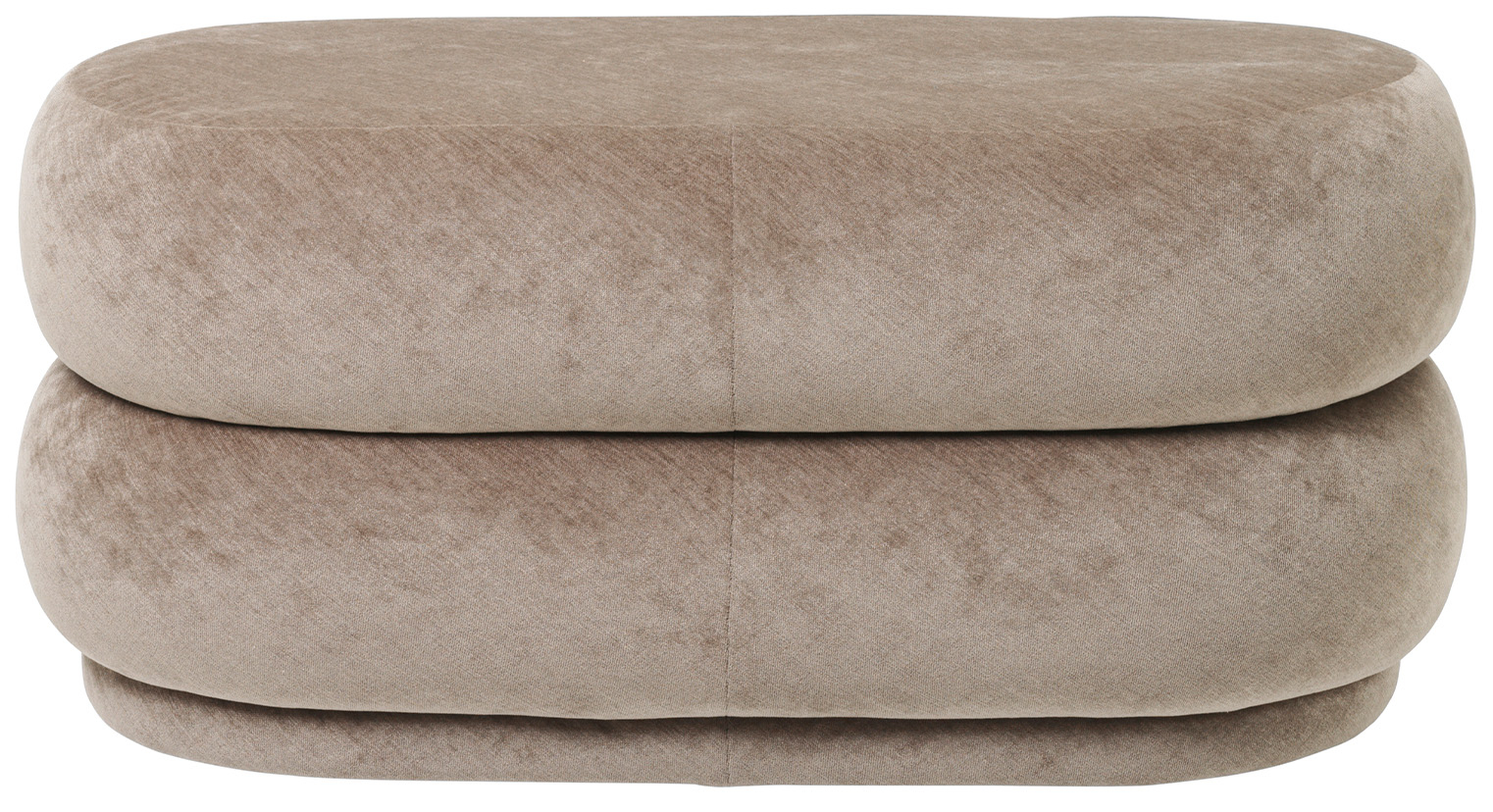 Ferm Living designové stoličky Pouf Faded Velvet Oval