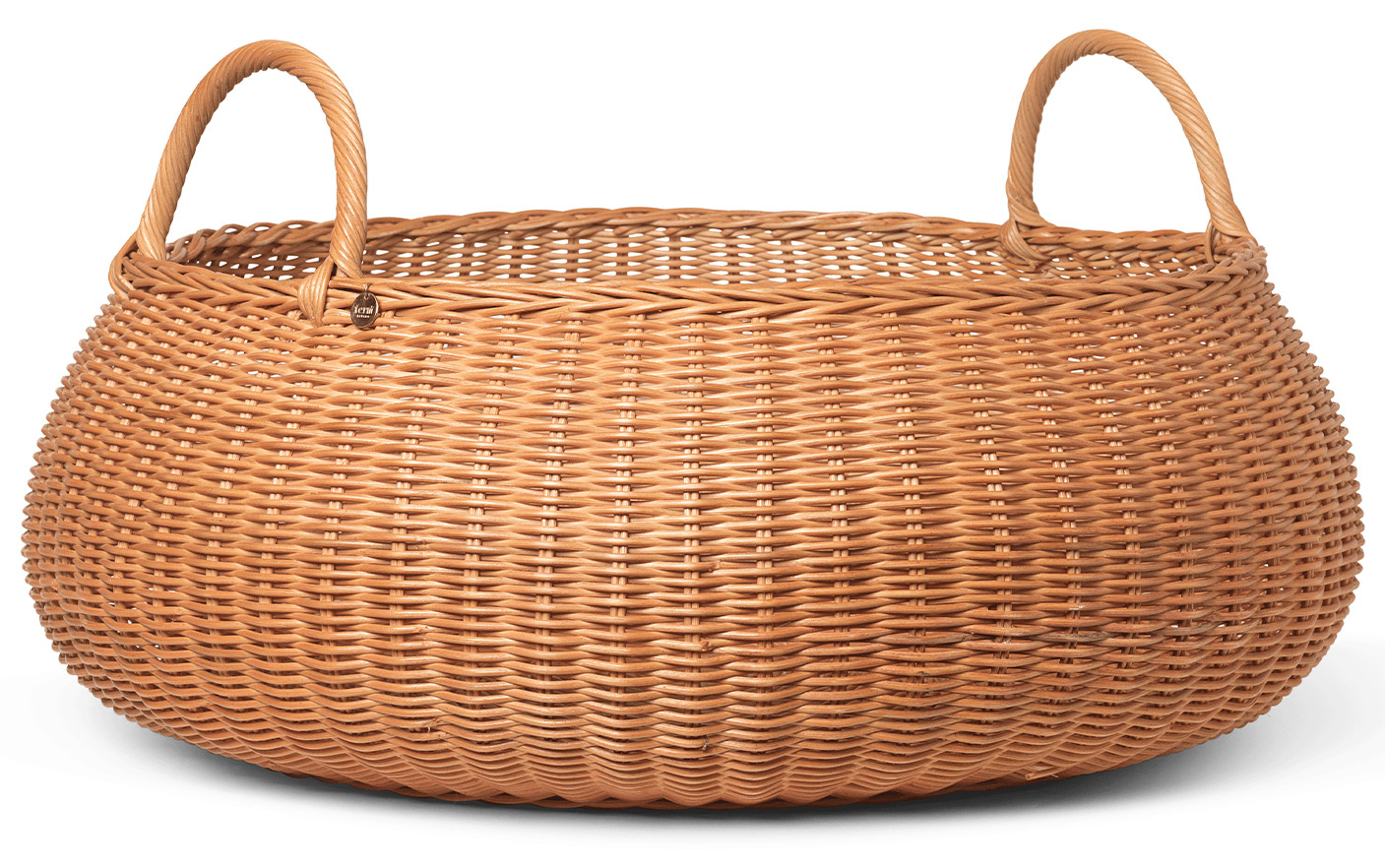 Ferm Living designové koše na prádlo Braided Basket Low