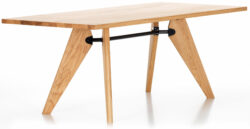 Vitra designové jídelní stoly Table S.A.M. Bois (260 x 74 x 90 cm)