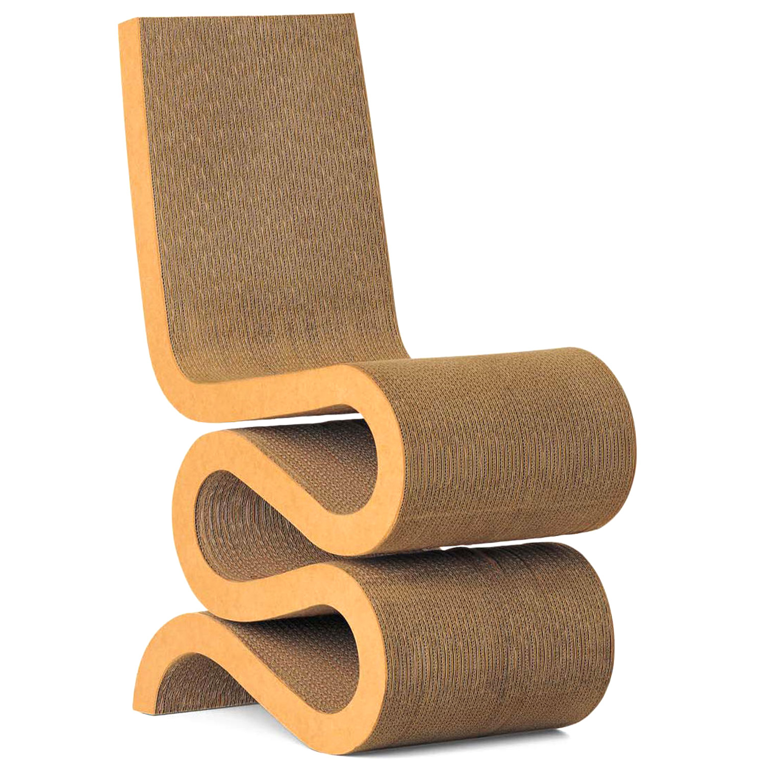 Vitra designové židle Wiggle Side Chair