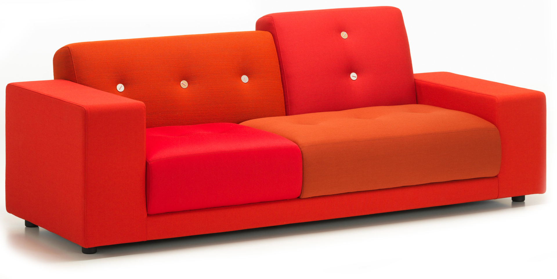 Vitra designové sedačky Polder Compact (šířka 225 cm)