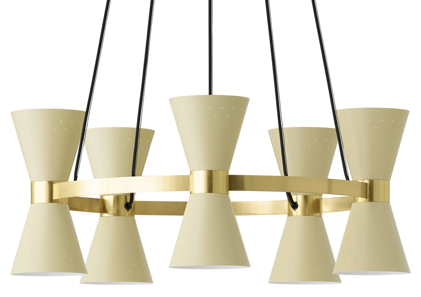 Audo Copenhagen designová závěsná svítidla Collector Chandelier Large