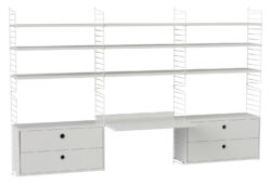 String furniture designové modulární pracovní stoly Workspace F