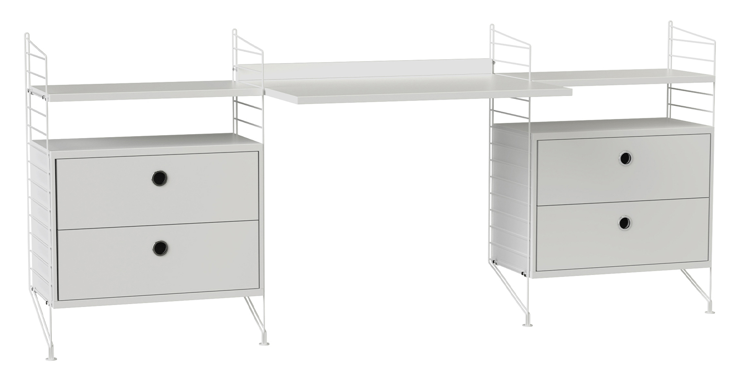 String furniture designové modulární pracovní stoly Workspace C