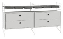 String furniture designové modulární komody Bedroom G