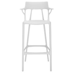 Kartell designové barové židle A.I Stool Recycled (75 cm)