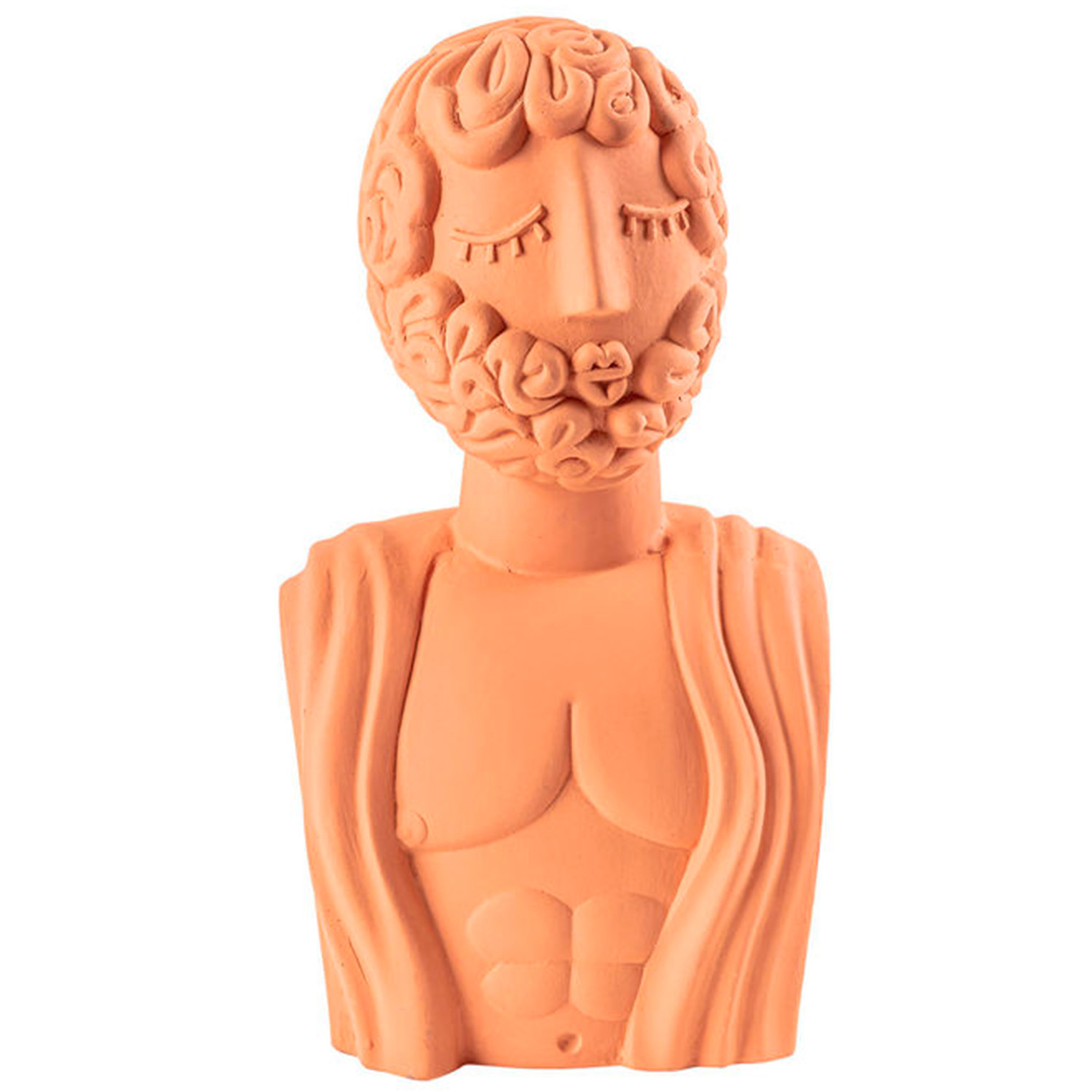 Seletti designové figurky a sochy Magna Graecia Terracotta Bust Man